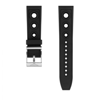 Black Ocean Racer rubber strap - 22 mm