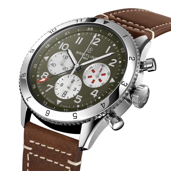 Super AVI B04 Chronograph GMT 46 Curtiss Warhawk